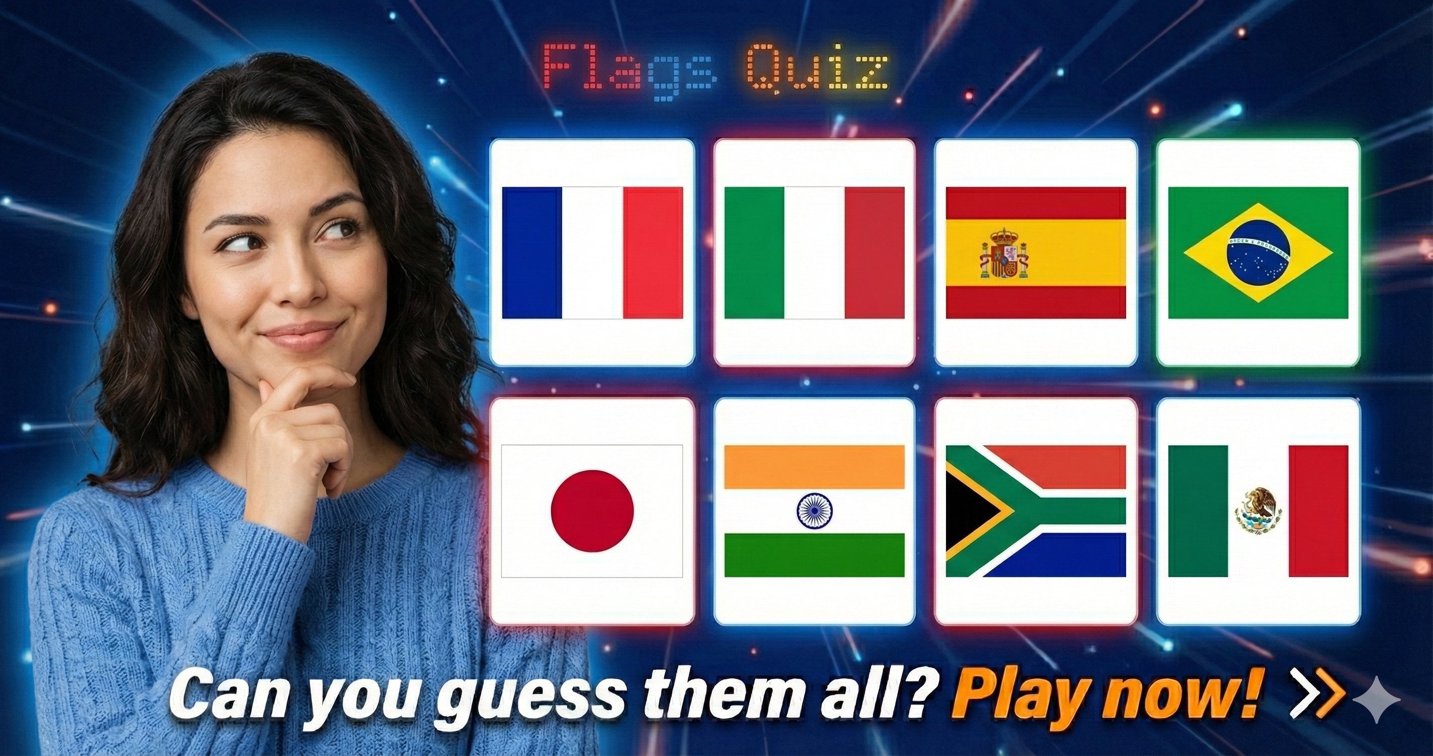 Flags of the World Quiz - Level 3 | Test Your Knowledge